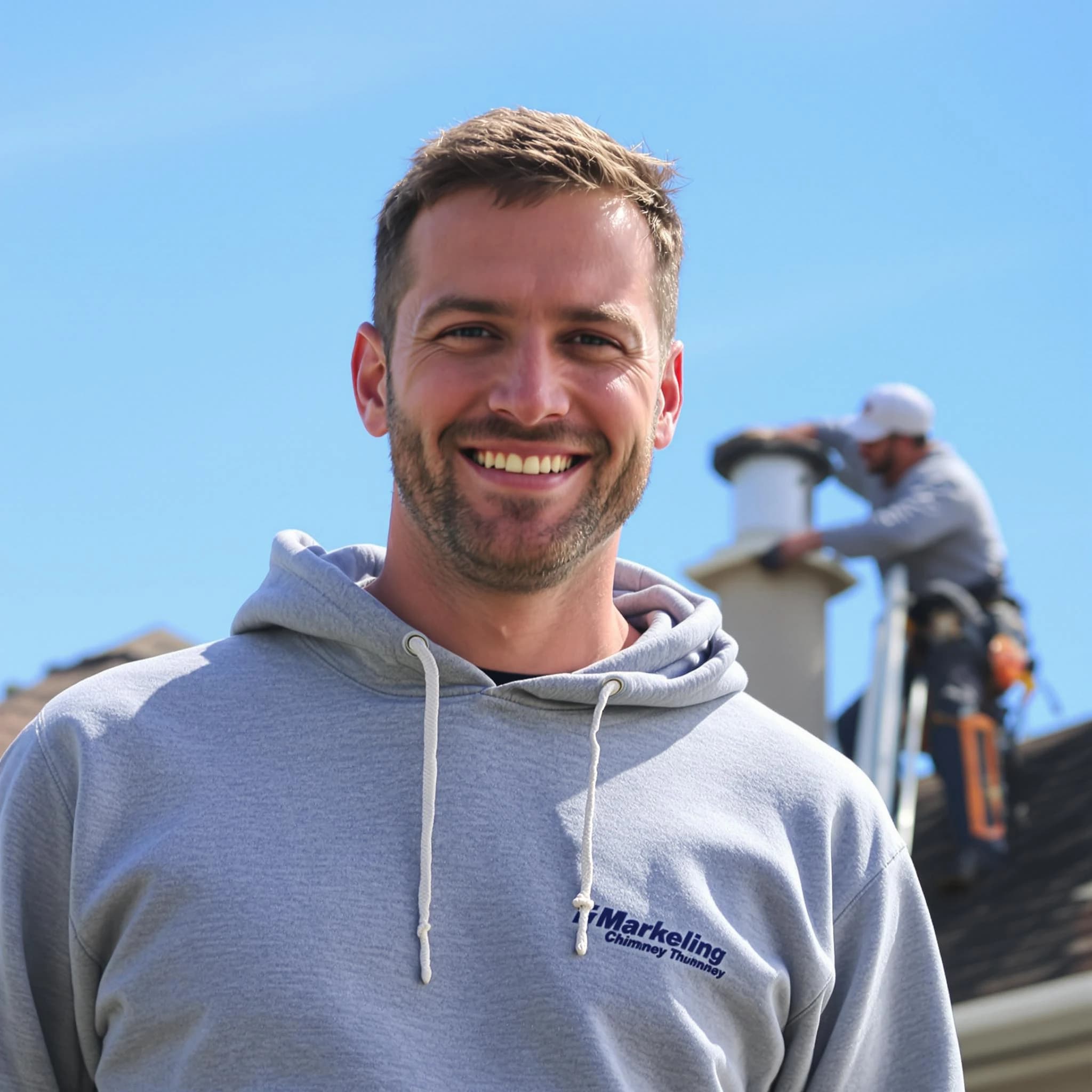 The Warr Acres Chimney Sweep team.